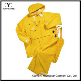 20mm Fishing Two Piece Yellow Rain Suit