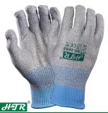 Cut Resistant Anti Vibrasion Knitted Safety Work Glove (CE Cut Level 5)