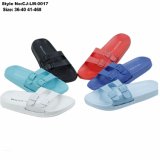 Fashion Style EVA Unisex Slipper with Adjustable PVC Upper