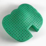 Comforterable Green Real Latex Soft Seat Cushion