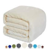 Luxury 330 GSM Fleece Blanket Lightweight Bed or Couch Blanket