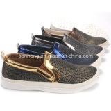 PVC Injection Outsole Women Shoes with Jute (SNC-55009)