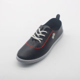 Embroidery PU Lace-up Casual Shoes for Women