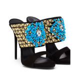 Fashion High Heel Women Sandal with Special Diamond (HC 026)