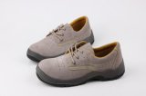 Geniune Leather Safety Shoes with Steel Toe and Holes