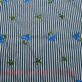 Cotton Polyester Embroider Fabric for Dress Shirt Skirt Children Wear