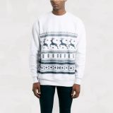White Reindeer Vintage Oversized Fit Sweatshirt