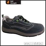 Low Cut Suede Leather Safety Shoe with Steel Toe (SN5424)