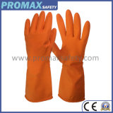 45g Orange Waterproof Natural Latex Gloves