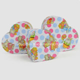 Hearted Shape Printing Paper Gift Packing Boxes for Baby Toys