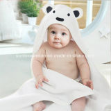 100% Cotton Baby Hooded Towel with Ears
