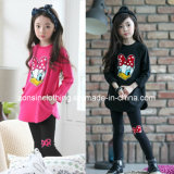 Long Sleeve T-Shirt and Pants Suits Chlidren Clothes for Girls