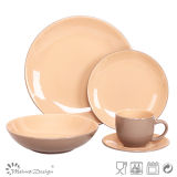 20PCS Bicolor Ceramic Cheap Dinner Set
