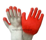 Cotton Knitted Latex Coating Industrial Work Glove
