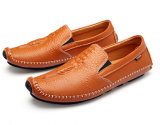 Fashion Alligator Pattern Upper Men Shoes (DD 15)