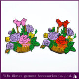 Flowers and Birds Custom Promotional Prembroidery Patches for Clothing Wholesale