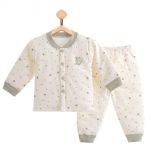 100% Cotton Printing Long Sleeve Warm Baby Suit Newborn Infant Baby Clothing