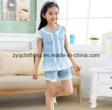 Girl's Fashion Jeans Suit in Summer