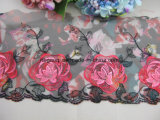 Embroidery Lace for Bra Material/Dress/Sport Most Fashionable China Tulle