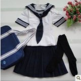 New School Uniform for Girls About Shirt and Skirt -Ll-30