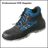 Genuine Leather PU Injection Cheap Safety Footwear for Worker