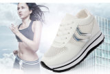 China Suppliers Casual Women White Thick Soled Shoes Platform Shoes