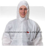 4515 White Protective Clothing Safety Clothing with Cap