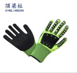 TPR Foam Nitrile Sandy Cut Resistant Safety Gloves with Ce