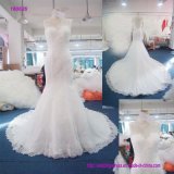 Wholesale Backless Trumpetand Wedding Dress with Lace Edge of The Dress
