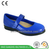 Women Casual Leather Shoes Diabetic Depth Comfortable Footwear with Spandex Material