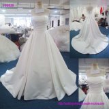 160620 Factory Classic Strapless A Line Wedding Dress with Pleats Bodice