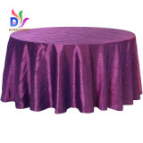 Pintuck Taffeta Tablecloth Wedding Party Banquet Decoration