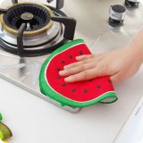 Microfiber Kitchen Wipe Cartoon Round Towel for Kitchen
