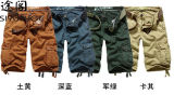 2014 Men Shorts Cargo Shorts Overalls with Side Pocket