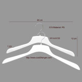 White Female/Male Plastic (PP & ABS) Clothes Coat/Pants Hanger
