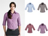 Fashion Lady's Office Uniform with 3/4 Sleeve Shirt (XY -009)