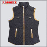 Polyester Leisure Vest Jacket for Women Clothes