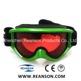 TPU Flexible Frame Double Lenses Anti-Fog Snowboard Goggles
