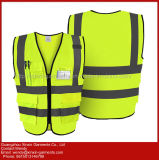 Factory Wholesale 100% High Visibility Reflective Safety Clothing (W381)