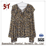 New Fashion Ladies T-Shirt with Floral Pattern