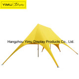 Single Layers and Aluminum Pole Material Star Shaped Tent