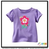 New Design Baby Garment Purple Toddler Girl T-Shirt
