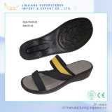 Wedge EVA Slide Slipper Sandals with PU Upper, Women Footwear Shoes