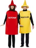 Promo Adult Ketchup & Mustard Classica Couples Costume (CPGC7004X)