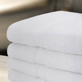 100% Cotton Terry Towel in White Color Hotel/Home Towel
