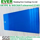 Candy Color Blue Transparent Blue Topcoat Electrostatic Spray Powder Coating