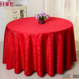 132 Inch Jacqured Hotel Use Table Linen Cloth