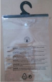 Customized Printed PVC Bag, Plastic Package Bag with Hook, PVC Button Bag, PVC Underwear Bag, PVC Garment Bag, PVC Hanger Bag (hbpv-74)