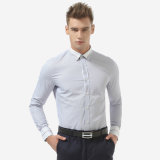 Wholesale Custom Design Guangzhou Polyester Casual Shirts Cotton Men Dress Shirt
