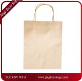 Brown Kraft Paper Bag with Customer Logo, Paper Gift Bag, Paper Bag for Shopping, Paper Bag for Brithday, Present.